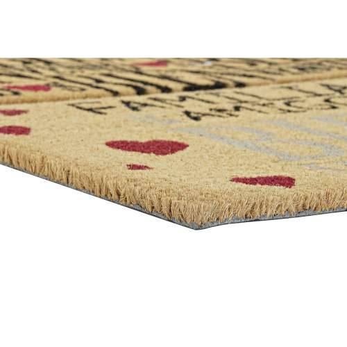 Prostirač DKD Home Decor Crvena Crna Smeđa Guma 2 kom. gradski Kokosova vlakna (60 x 40 x 1,5 cm) Cijena