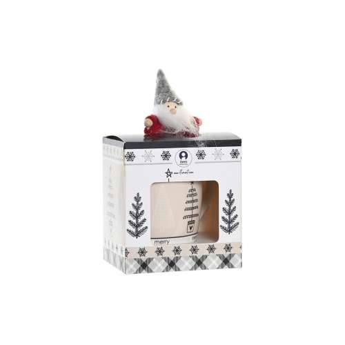 Velika Šalica DKD Home Decor Roza Crna Porculan Bone China (360 ml) (2 kom.) Cijena