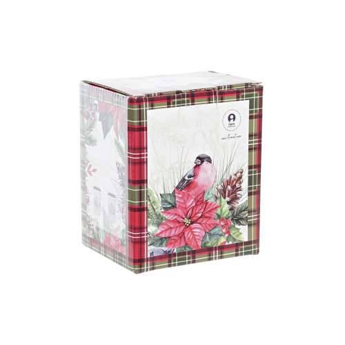Šalica za Čaj DKD Home Decor Putns Kristal Porculan Crvena (300 ml) (2 kom.) Cijena
