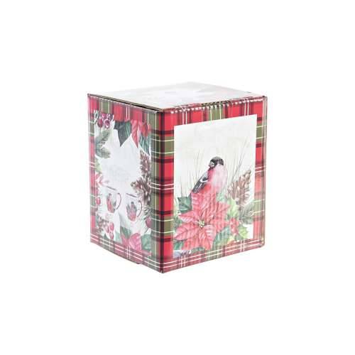 Šalica za Čaj DKD Home Decor Putns Porculan Crvena Zelena (380 ml) (2 kom.) Cijena