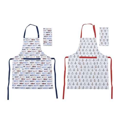 Kuhinjski Set DKD Home Decor More Poliester Pamuk (60 x 80 x 0,5 cm) (2 kom.) Cijena