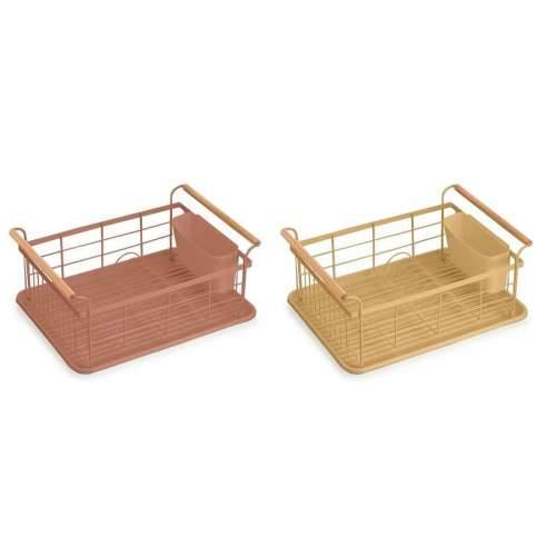 ocjeđivač DKD Home Decor Metal Terakota Rumena polipropilen (44 x 32 x 20 cm) Cijena