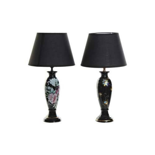 Stolna svjetiljka DKD Home Decor Crna zlatan Putns 220 V 50 W Orijentalno (28 x 28 x 51 cm) (2 kom.) Cijena
