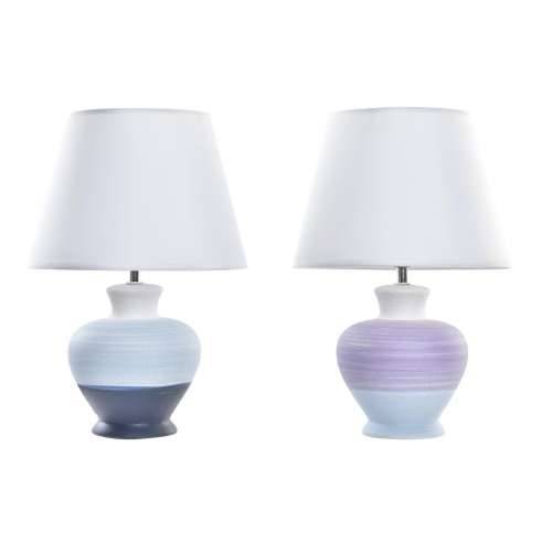 Stolna svjetiljka DKD Home Decor 25W Dvobojan 220 V (2 kom.) (25 x 25 x 38 cm) Cijena