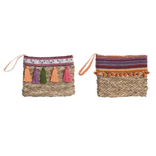 Torba Hippie DKD Home Decor Pisana ispleten od pruća (26 x 4 x 20 cm) (2 kom.) Cijena