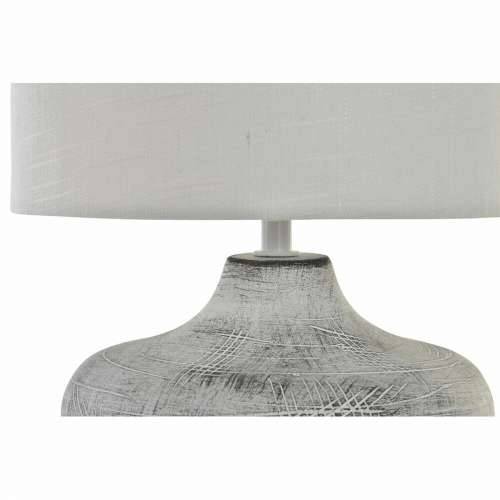 Stolna svjetiljka DKD Home Decor 40W Siva Bijela 230 V 40 W (2 kom.) (22 x 22 x 31 cm) Cijena
