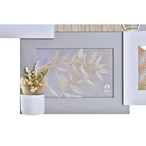 Okvir za sliku DKD Home Decor Love Home Drvo Cvijet Prirodno (46 x 3 x 39 cm) (2 kom.) Cijena