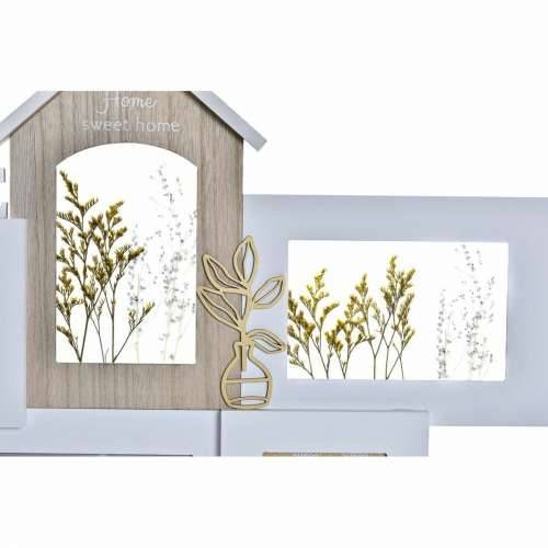 Okvir za sliku DKD Home Decor Love Home Drvo Cvijet Prirodno (46 x 3 x 39 cm) (2 kom.) Cijena