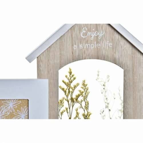 Okvir za sliku DKD Home Decor Drvo Cvijet Prirodno (42 x 7 x 29 cm) (2 kom.) Cijena