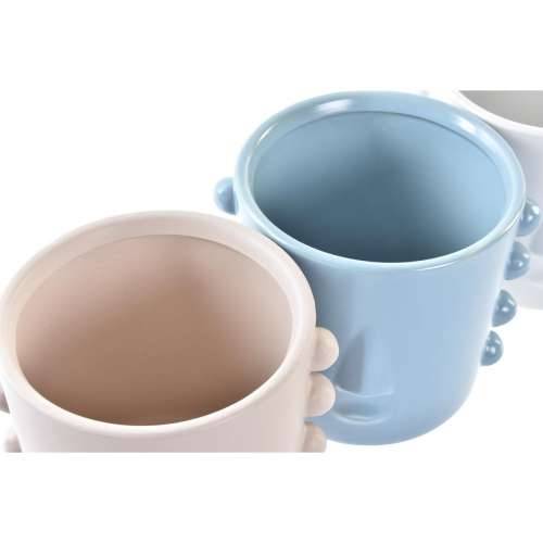 Tegla za biljke DKD Home Decor Lice Gres Keramika (15 x 13 x 12,5 cm) (4 kom.) Cijena