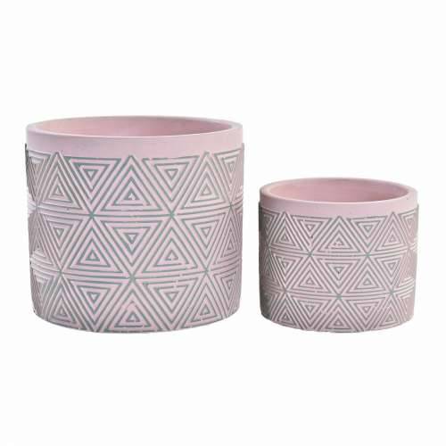 Set žardinjera DKD Home Decor Cement 2 Dijelovi 2 kom. (17 x 17 x 15 cm) Cijena