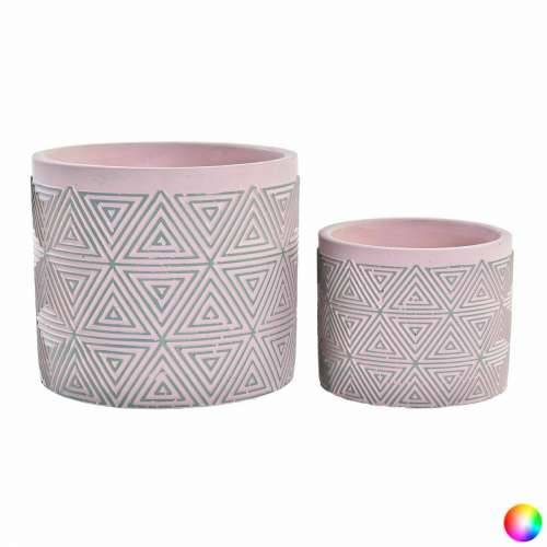 Set žardinjera DKD Home Decor Cement 2 Dijelovi 2 kom. (17 x 17 x 15 cm) Cijena