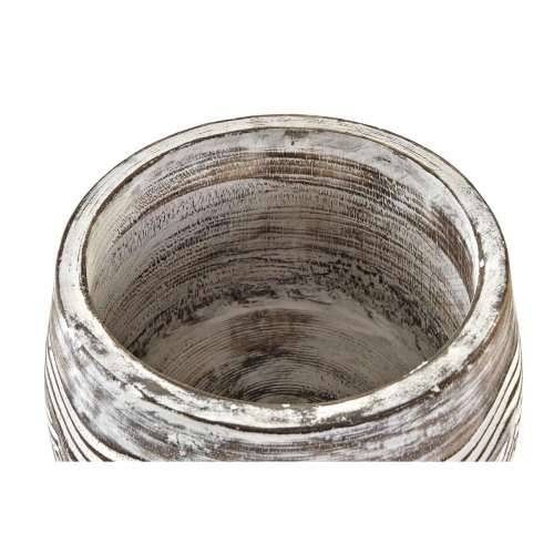 Tegla za biljke DKD Home Decor Smeđa Bijela (2 kom.) (22 x 22 x 16 cm) Cijena