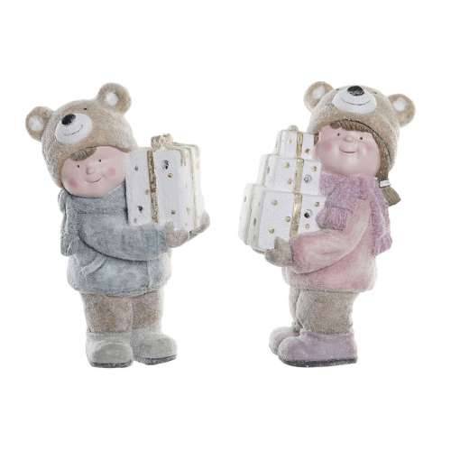 Božićni ukras DKD Home Decor Smola djeca (25 x 16 x 38 cm) (2 kom.) Cijena