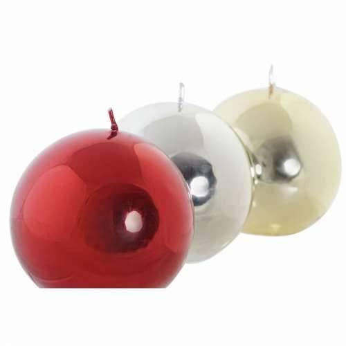 Svijeća DKD Home Decor Crăciun (9 x 9 x 9 cm) (3 kom.) Cijena