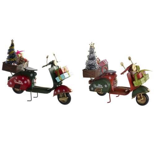 Božićni ukras DKD Home Decor Motocikl Metal (17,5 x 7 x 15,5 cm) (2 kom.) Cijena