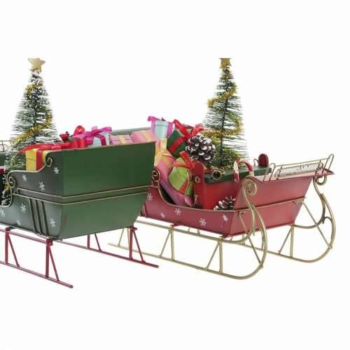 Božićni ukras DKD Home Decor Metal Poliester (28 x 13 x 26 cm) (2 kom.) Cijena