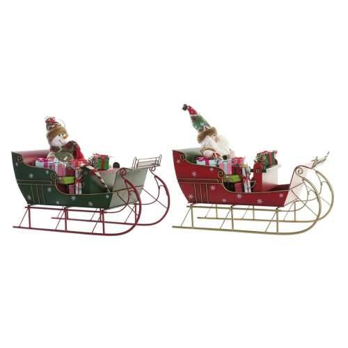 Božićni ukras DKD Home Decor Metal (38 x 19 x 35 cm) (2 kom.) Cijena