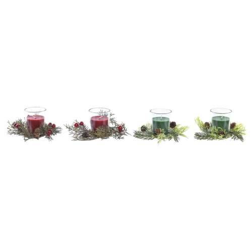 Set Svijeća DKD Home Decor Crăciun (5,5 x 5,5 x 6 cm) (2 kom.) Cijena