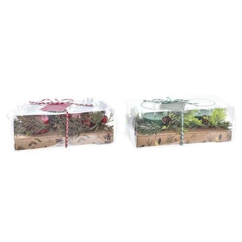 Set Svijeća DKD Home Decor Crăciun (5,5 x 5,5 x 6 cm) (2 kom.) Cijena