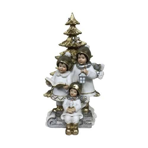 Božićni ukras DKD Home Decor Smola djeca (11,5 x 11,5 x 21 cm) (2 kom.) Cijena