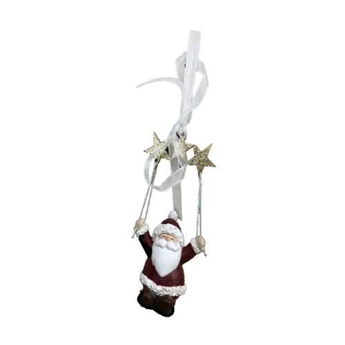 Božićni ukras DKD Home Decor Smola Djeda Mraz (6,5 x 4 x 13,5 cm) (6 kom.) Cijena