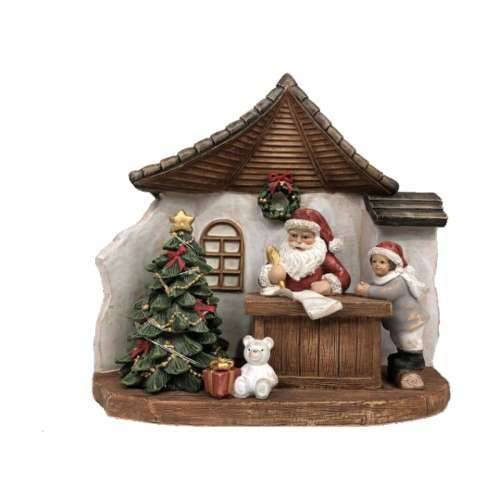 Božićni ukras DKD Home Decor Smola Djeda Mraz (19 x 9,5 x 18 cm) (2 kom.) Cijena