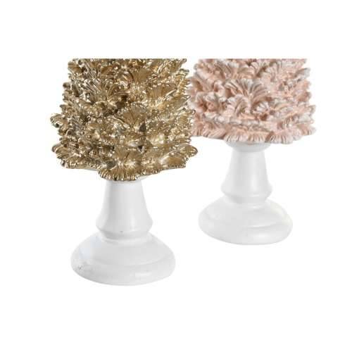 Božićni ukras DKD Home Decor drvo Smola (10,5 x 10,5 x 32 cm) (2 kom.) Cijena