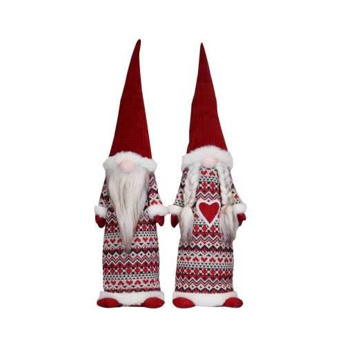 Božićni ukras DKD Home Decor Poliester (14 x 12 x 56 cm) (2 kom.) Cijena