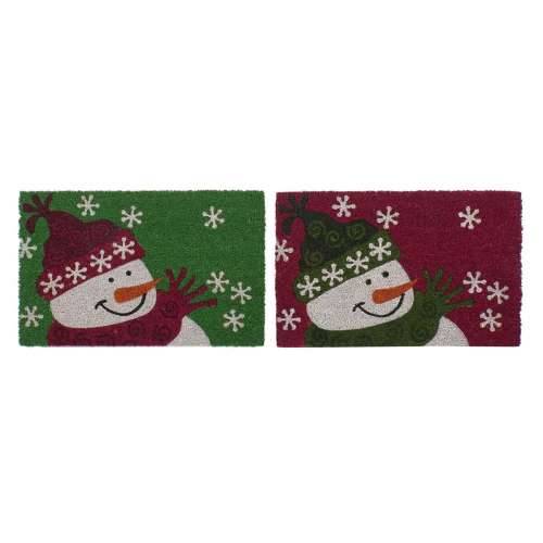 Prostirač DKD Home Decor Crăciun PVC Kokosova vlakna (60 x 40 x 1,5 cm) (2 kom.) Cijena
