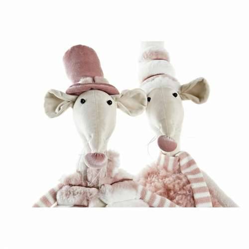 Ukrasi DKD Home Decor Miš Poliester (16 x 11 x 55 cm) (2 kom.) Cijena