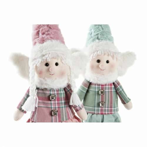 Ukrasna figura DKD Home Decor Crăciun Vila Poliester Anđeo (15 x 10 x 53 cm) (2 kom.) Cijena