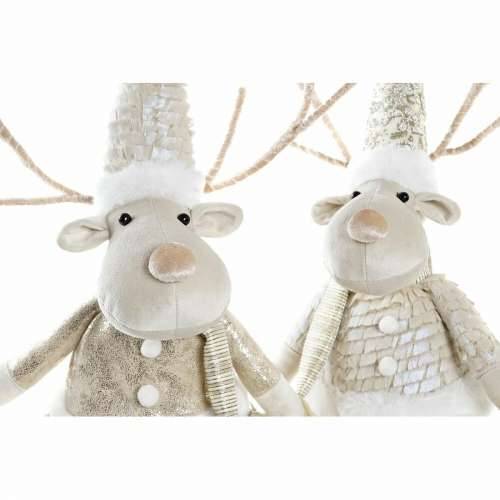 Božićni ukras DKD Home Decor Poliester Sob (19 x 18 x 38 cm) (2 kom.) Cijena