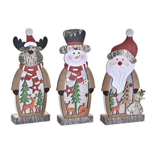 Svjetlosni ukras DKD Home Decor Crăciun (18 x 7 x 40,5 cm) (3 kom.) Cijena
