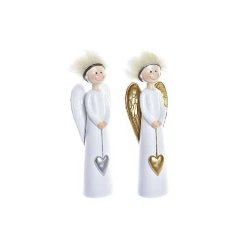 Božićni ukras DKD Home Decor Smola Anđeo (7,5 x 5 x 21,5 cm) (2 kom.) Cijena
