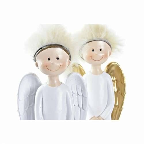 Božićni ukras DKD Home Decor Smola Anđeo (7,5 x 5 x 21,5 cm) (2 kom.) Cijena