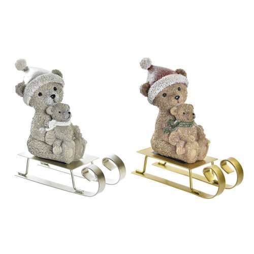 Božićni ukras DKD Home Decor Smola Medvjedi (10 x 4 x 9,5 cm) (2 kom.) Cijena