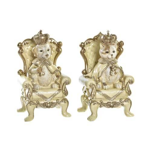 Tirelire DKD Home Decor mačka Smola Pas (12,5 x 10,5 x 20,5 cm) (2 kom.) Cijena