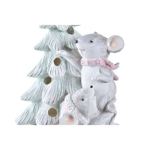 Božićni ukras DKD Home Decor Miš Smola (13 x 8,5 x 16 cm) (2 kom.) Cijena