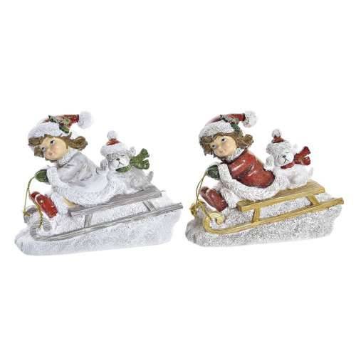 Božićni ukras DKD Home Decor Smola (13 x 6 x 10,5 cm) (2 kom.) Cijena