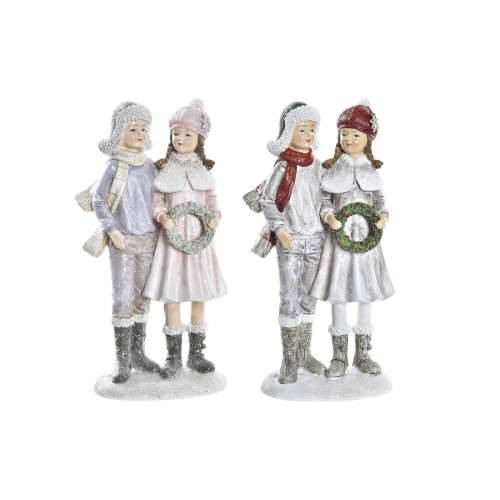 Božićni ukras DKD Home Decor Smola Partner (10,5 x 7 x 20,5 cm) (2 kom.) Cijena
