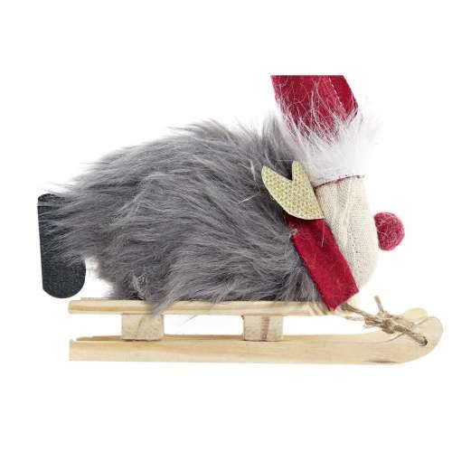 Božićni ukras DKD Home Decor Poliester Sob (15 x 5,5 x 16,5 cm) (2 kom.) Cijena