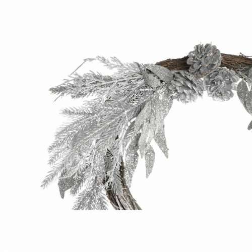 Coroană de Crăciun DKD Home Decor Metal Poliester (50 x 6 x 40 cm) (2 kom.) Cijena