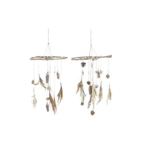 Božićni ukras DKD Home Decor Drvo (2 kom.) (41 x 41 x 40 cm) Cijena