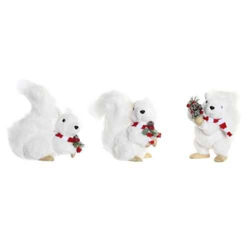 Božićni ukras DKD Home Decor Poliester Vjeverica (3) (23 x 12 x 23 cm) (3 kom.) Cijena
