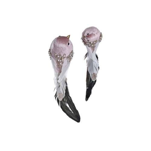 Božićni ukras DKD Home Decor Poliester Putns (25 x 8 x 8 cm) (2 kom.) Cijena