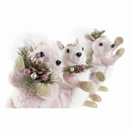 Božićni ukras DKD Home Decor Poliester Vjeverica (13 x 16 x 21 cm) (3) (3 kom.) Cijena