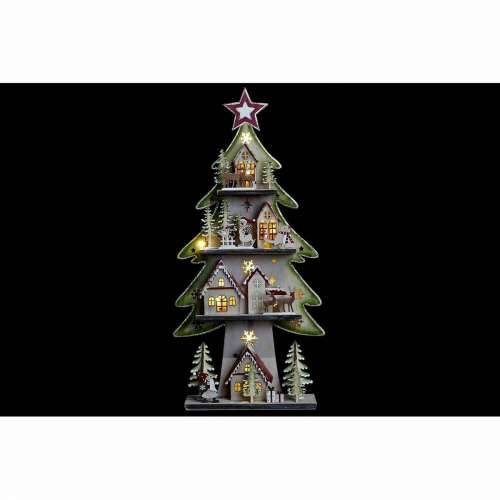 Pom de Crăciun DKD Home Decor Crvena drvo Plava Roza Drvo Zelena (23 x 9 x 47 cm) (2 kom.) Cijena
