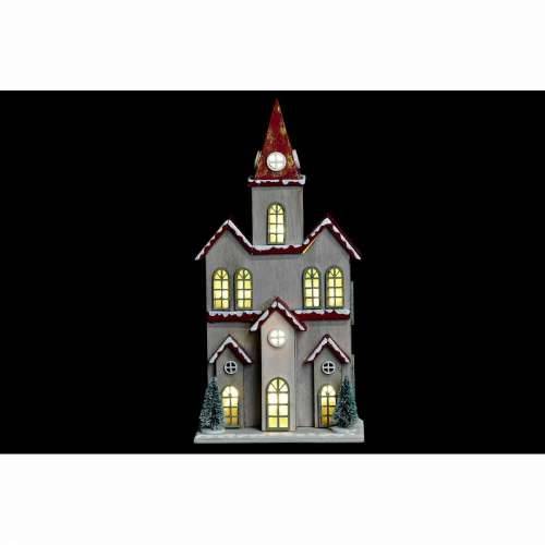 Božićni ukras DKD Home Decor kuća MDF (13 x 8 x 28 cm) (2 kom.) Cijena