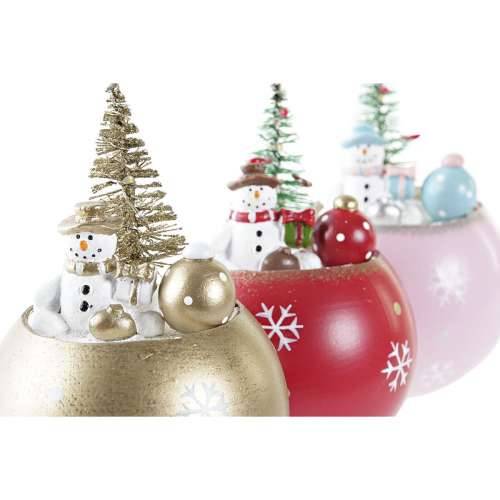 Božićni ukras DKD Home Decor MDF (8 x 8 x 11 cm) (3) (3 kom.) Cijena
